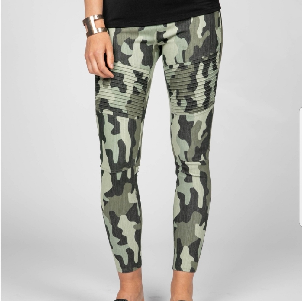 Agnes & Dora Moto Jeggings Camo XL, 16-18